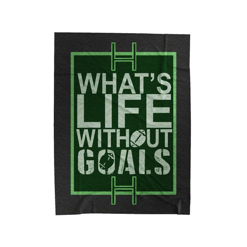 Football Season Playoffs Championship Party Velveteen Blanket