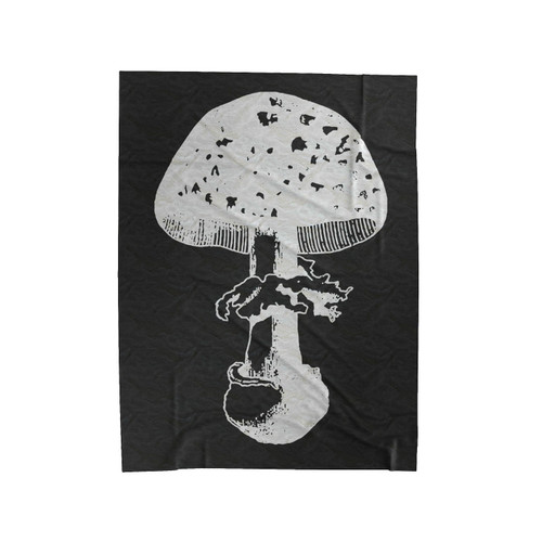 Forst Mushroom Velveteen Blanket