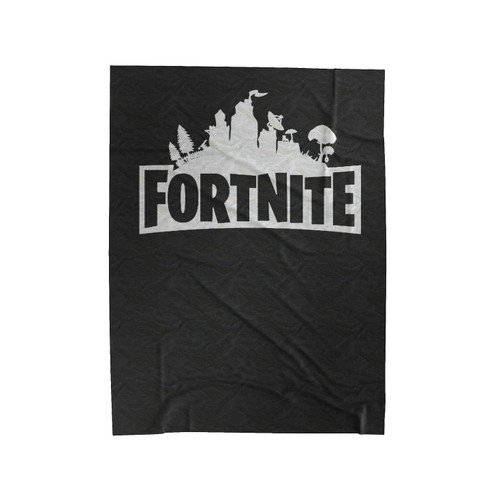 Fortnite Battle Royale Game Logo Velveteen Blanket