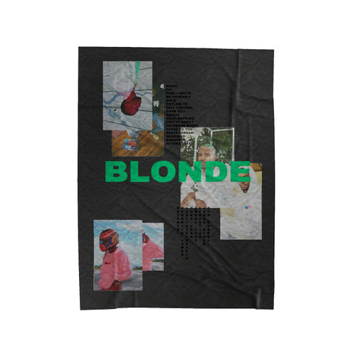 Frank Ocean Blonde 1 Velveteen Blanket