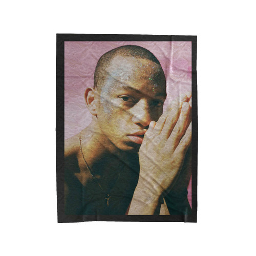 Frank Ocean Face Paint Velveteen Blanket
