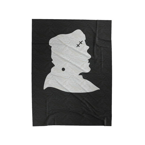 Frankenstein Halloween Couple 1 Gift Velveteen Blanket