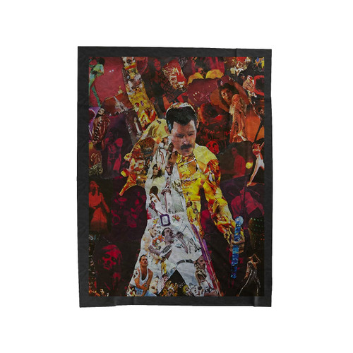 Freddie Mercury Queen Art Velveteen Blanket