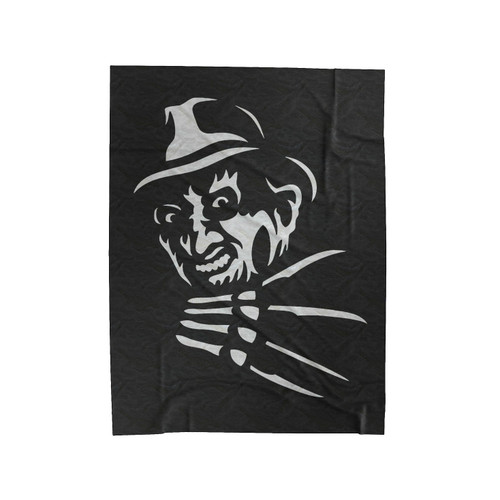 Freddy Krueger Face Horror Velveteen Blanket