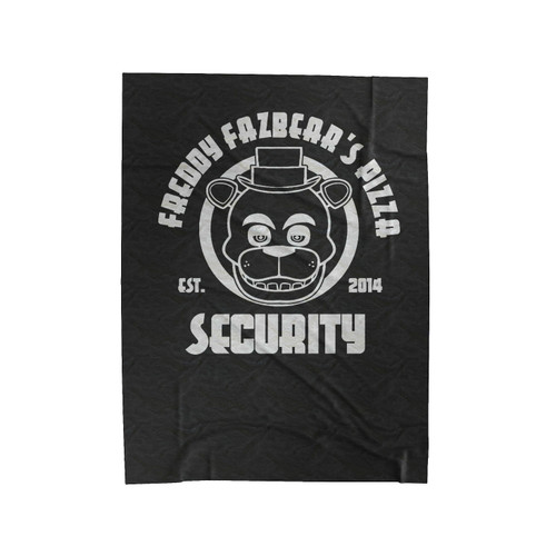 Freddy's Security Velveteen Blanket