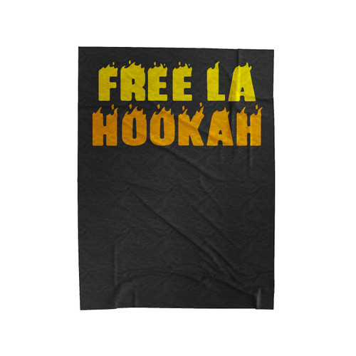 Free La Hookah Velveteen Blanket