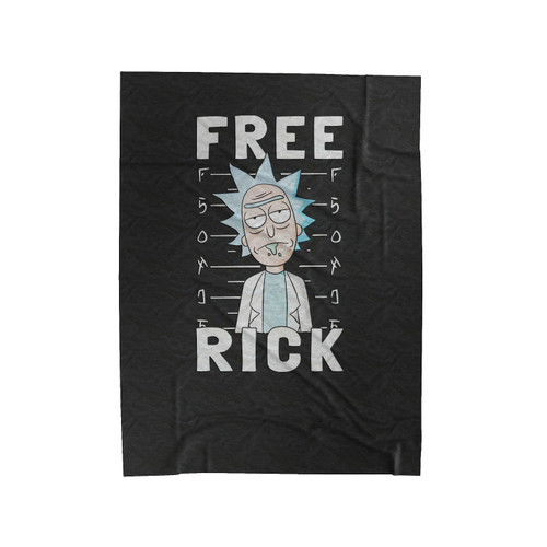 Free Rick 1 Velveteen Blanket