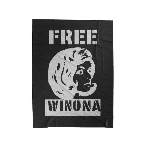 Free Winona Emo Goth Retro 90S Punk Velveteen Blanket