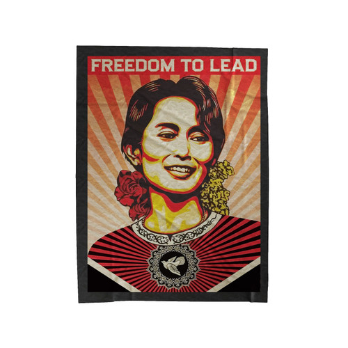 Freedom To Lead Velveteen Blanket