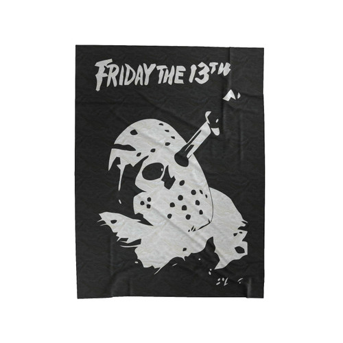 Friday The 13 Th Jason Voorhees Hockey Mask Velveteen Blanket