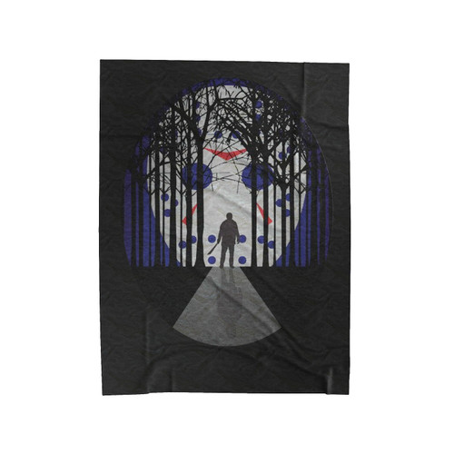 Friday The 13Th Jason Voorhees Velveteen Blanket