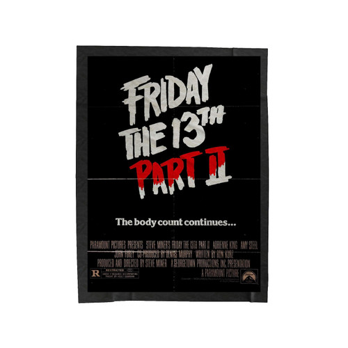 Friday The 13Th Part 2 Velveteen Blanket
