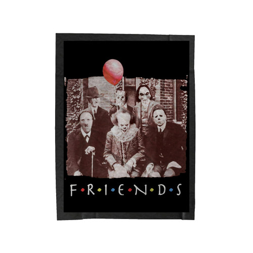 Friends Horror Movie Velveteen Blanket