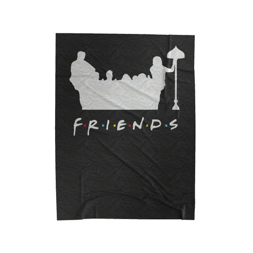 Friends Sofa Friends Velveteen Blanket