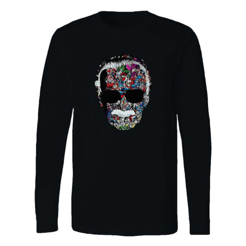 This classic fit marvel head stan lee superhero long sleeve shirt is casually elegant and very comfortable. With fine quality print to make one stand out, it's a perfect fit for every occasion.