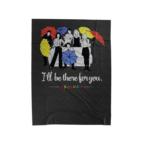 Friends Sofa Umbrella Velveteen Blanket