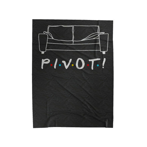 Friends Tv Show Pivot Velveteen Blanket