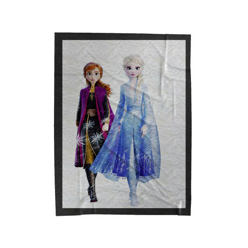 Frozen 2 Elsa And Anna Cover Velveteen Blanket