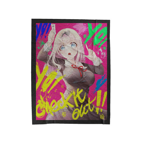 Fujiwara Chika Velveteen Blanket