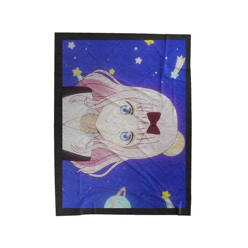Fujiwara Chika Beautiful Velveteen Blanket
