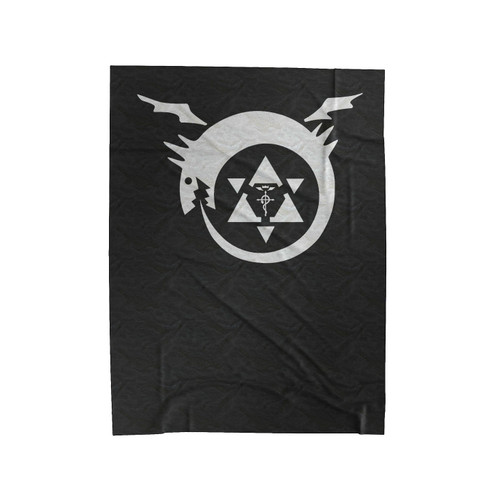 Fullmetal Alchemist Logo Velveteen Blanket