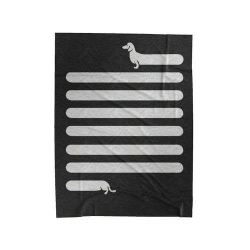 Funny Dog Dachshund Animal Dachshund Lover Velveteen Blanket