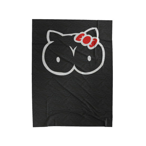 Funny Hello Kitty Wedding Gift Velveteen Blanket