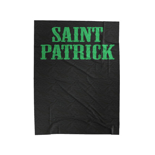 Funny St Patrick's Day Drinking Beer Velveteen Blanket