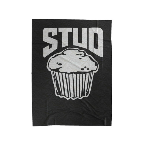 Funny Stud Muffin Velveteen Blanket