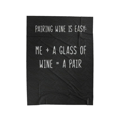 Funny Wine Winosaur Wine Lover Food And Wine Velveteen Blanket
