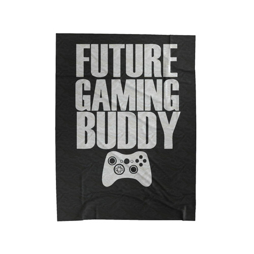 Future Gaming Buddy Logo Velveteen Blanket