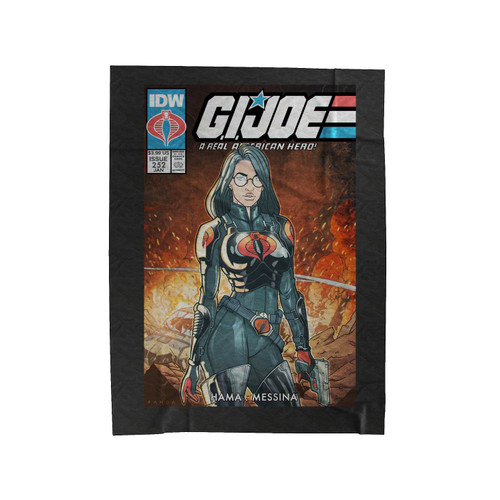 G.I. Joe Baroness 3 Velveteen Blanket