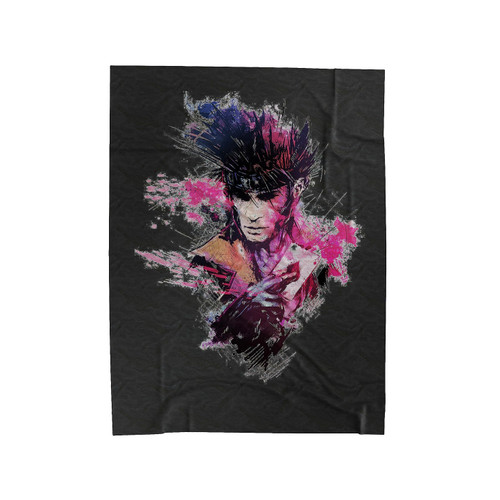 Gambit Art Velveteen Blanket