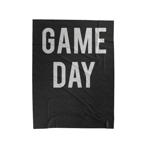 Game Day Quote Velveteen Blanket