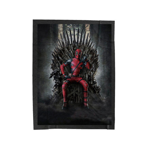 Game Of Deadpool Velveteen Blanket