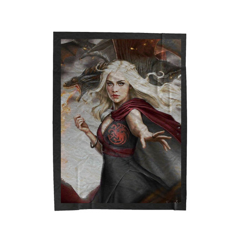Game Of Thrones Daenerys Targaryen 2 Velveteen Blanket