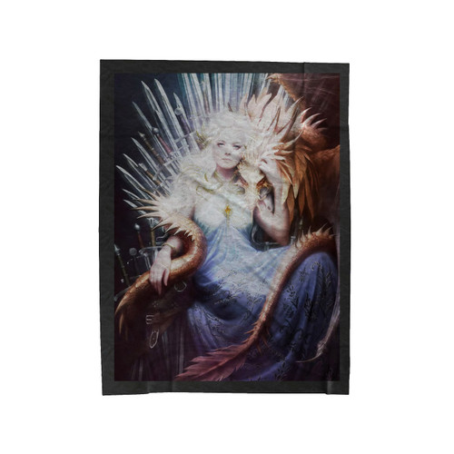 Game Of Thrones Daenerys Targaryen 4 Velveteen Blanket