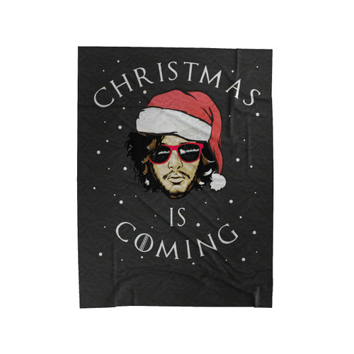 Game Of Thrones Jon Snow Christmas Is Coming 2 Velveteen Blanket