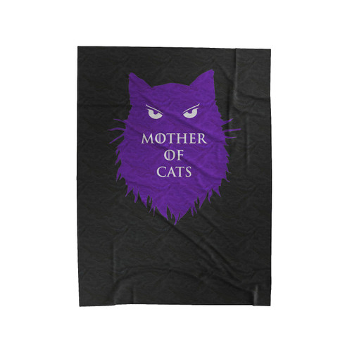 Game Of Thrones Mother Of Cats Khaleesi 1 Velveteen Blanket