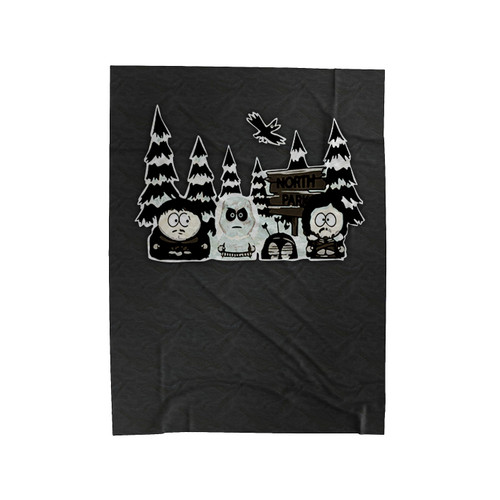 Game Of Thrones South Park Cartoon Parody Velveteen Blanket