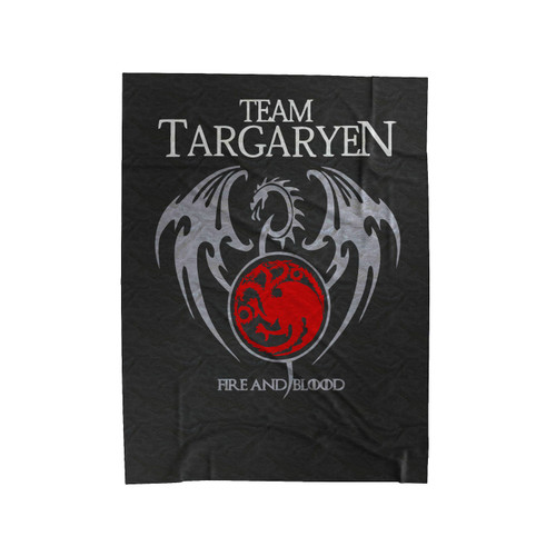 Game Of Thrones Team Targaryen Velveteen Blanket