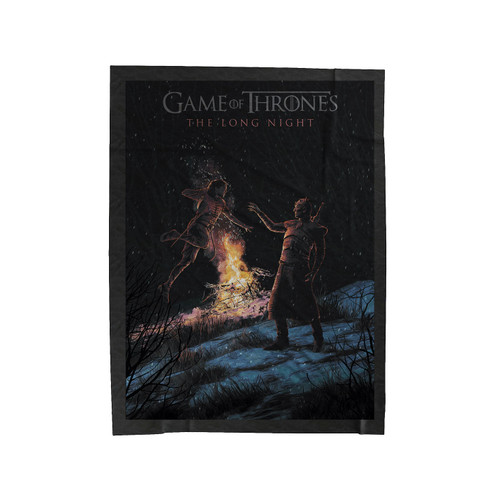 Game Of Thrones The Long Night Velveteen Blanket