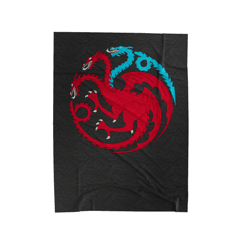 Game Of Thrones The Night Kings Dragon Velveteen Blanket