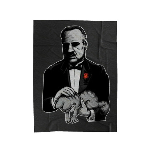 Garfield Cat Godfather Velveteen Blanket