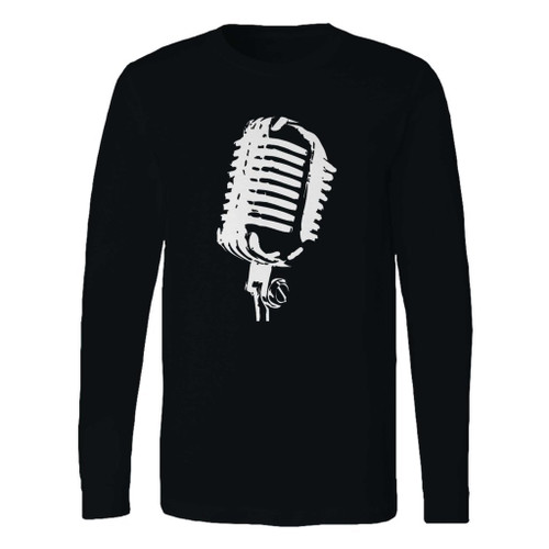 This classic fit microphone scribble music band singer voice long sleeve shirt is casually elegant and very comfortable. With fine quality print to make one stand out, it's a perfect fit for every occasion.