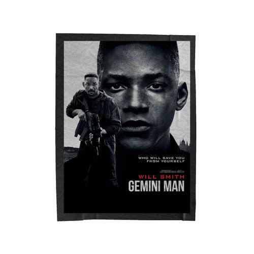 Gemini Man Movie Velveteen Blanket