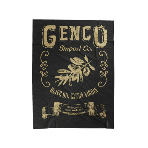Genco Import Olive Oil Velveteen Blanket