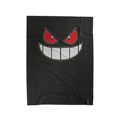Gengar Face Pokemon Hoodie Hoode Velveteen Blanket