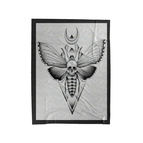 Geometry Tattoo Velveteen Blanket