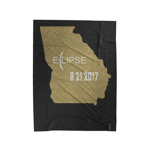 Georgia Eclipse Velveteen Blanket